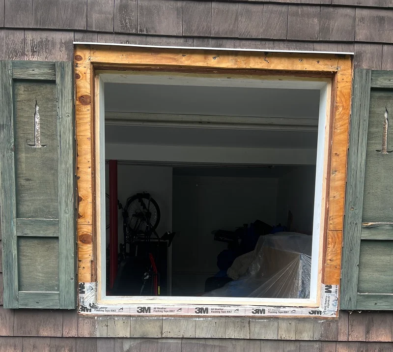 Window flashed for installation